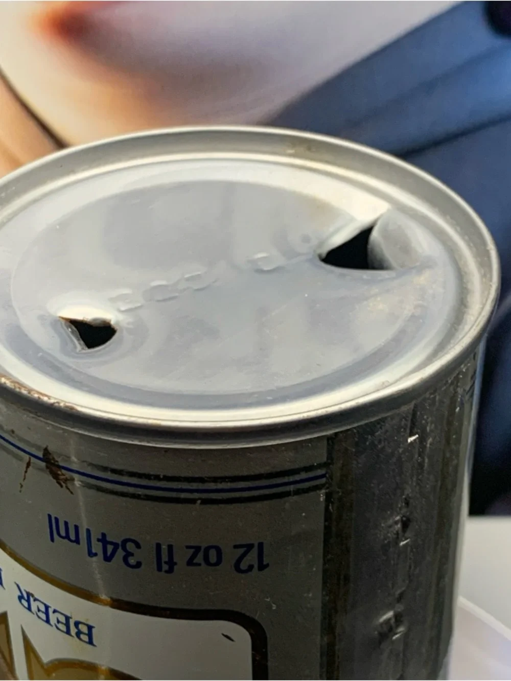 Vintage Beer Can Labatt's Special Lite Biere Beer Empty Steel Can Canada